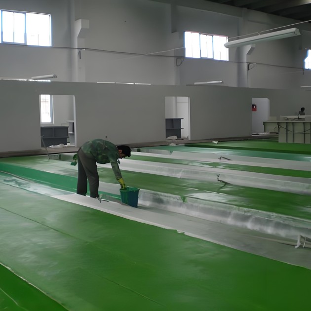 克拉玛依防腐蚀地坪,环氧玻纤地坪，玻纤工业地坪，环氧玻纤布地坪,乙烯基玻纤布地坪产品图1